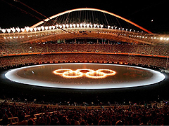 Olympijské hry v Athénách, zahajovací ceremoniál