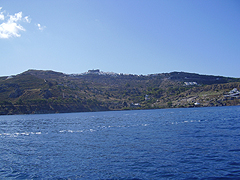 Patmos s klášterem Apokalypsa na kopci