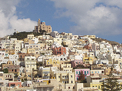 Syros a kdysi významné Ermupolis