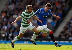 Fotbaloví rivalové Celtic a Rangers z Glasgow