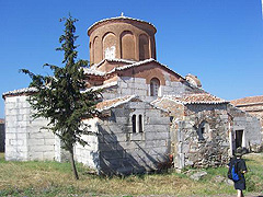 Apollonia – klášter u našeho tábořiště