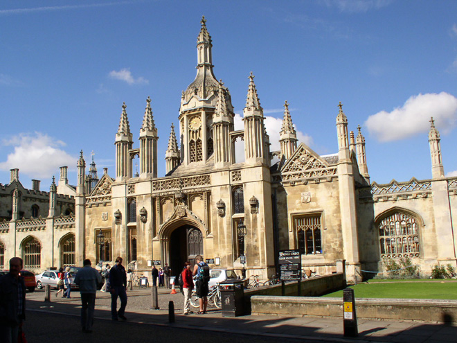 Město Cambridge bylo založeno ve 13. století