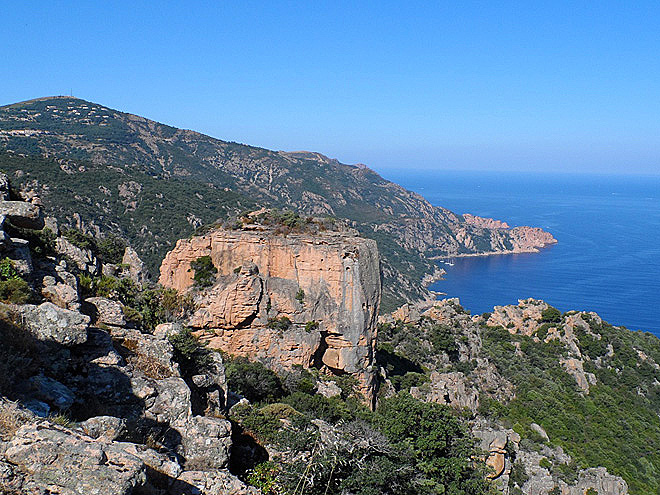 Korsická panoramata