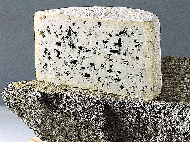 Bleu d´Auvergne - modrý sýr pocházející z regionu Auvergne