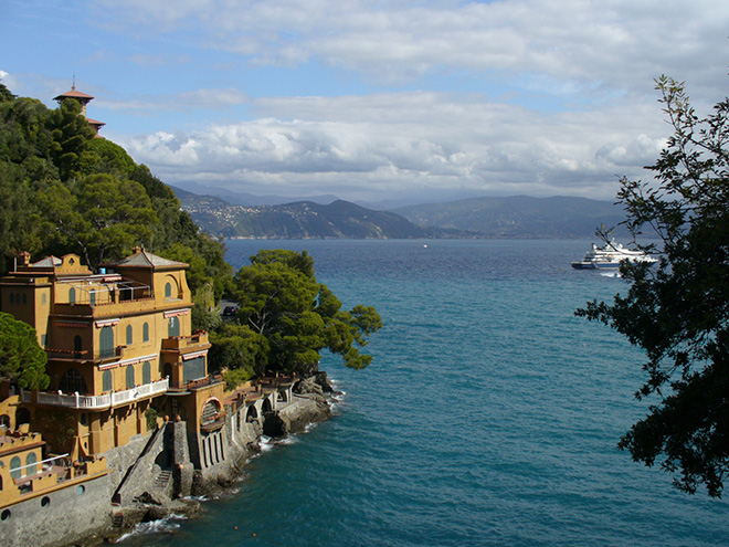 Portofino, jedno z nejkrásnějších přímořských měst Ligurie
