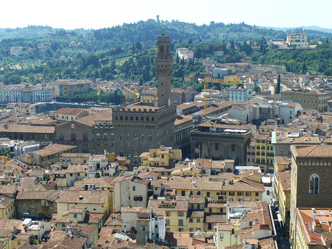 Italská Florencie je hlavním městem Toskánska