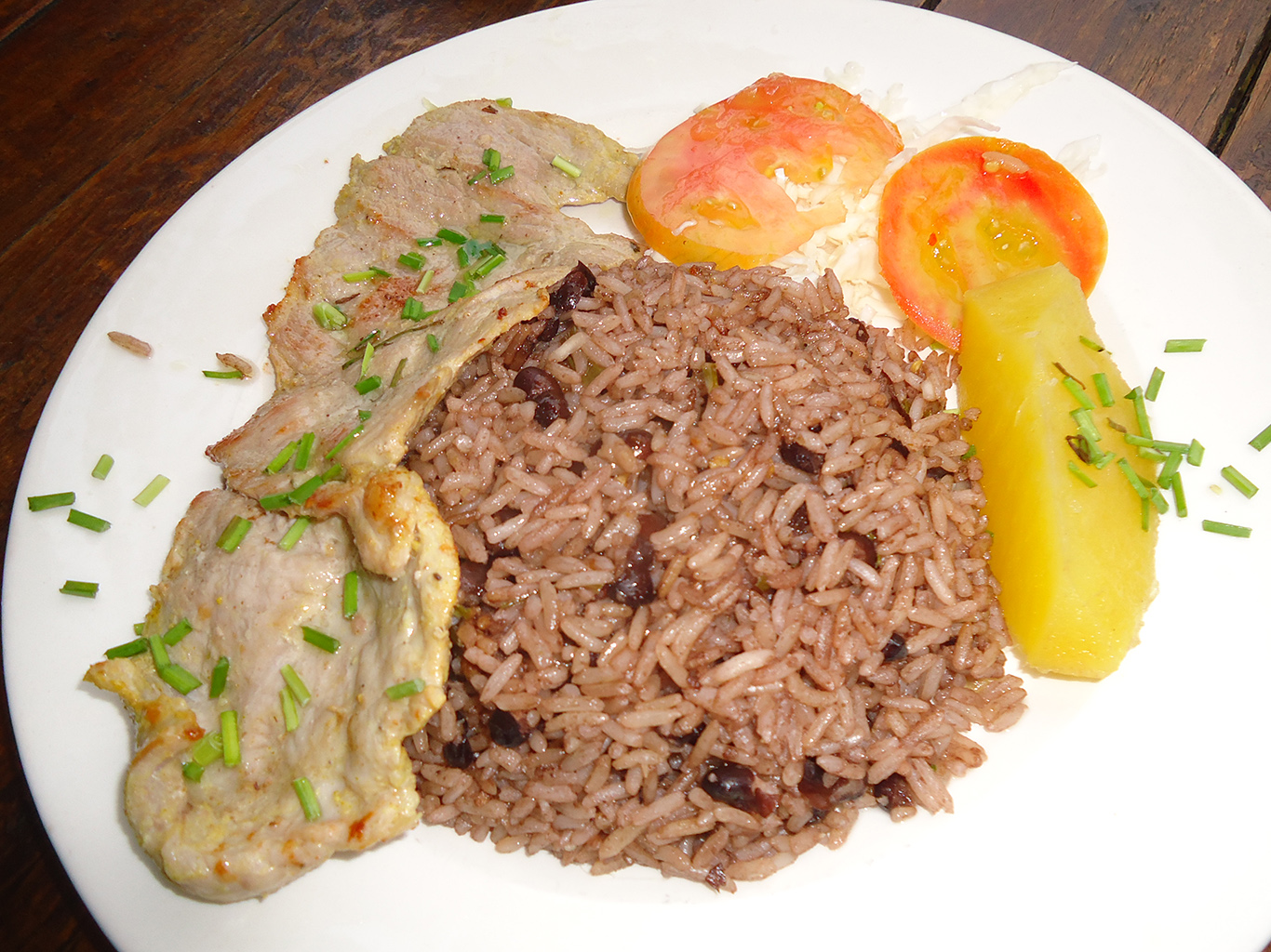 Základem kubánské kuchyně je congrí, rýže s černými fazolemi 