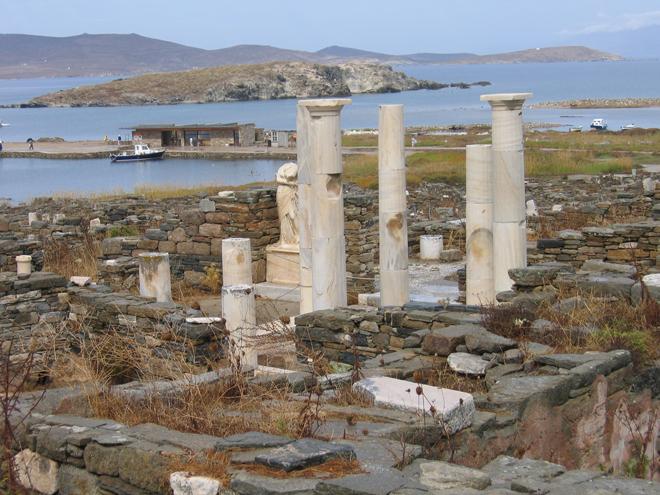 Archeologická lokalita ostrova Delos