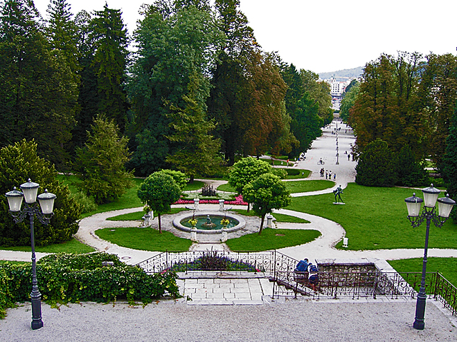 Park Tivoli – největší rekreační oblast Lublaně