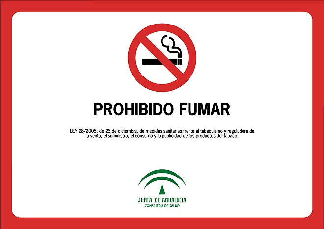 Cedule zákaz kouření v tomto zařízení