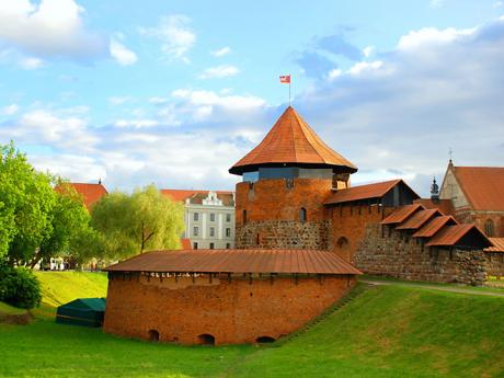 Středověký hrad v Kaunasu 