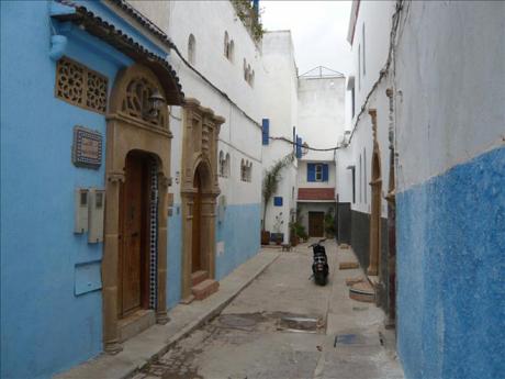 Za modrobílou barvu vděčí Chefchaouen muslimským uprchlíkům ze Španělska
