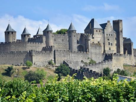 Středověká pevnost Carcassonne