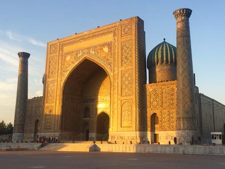 Jedním z nejvýznamnějších míst na Hedvábné stezce byl Samarkand