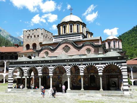 Rilský monastýr je významný pravoslavný klášter z 10. století