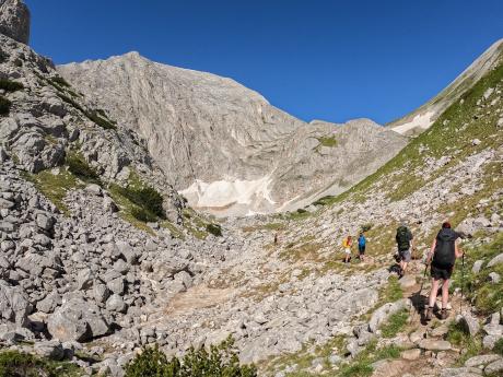 Hornaté vyšší partie národního parku Pirin