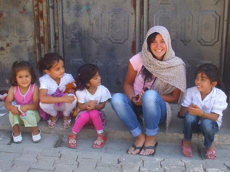 S kurdskými dětmi
