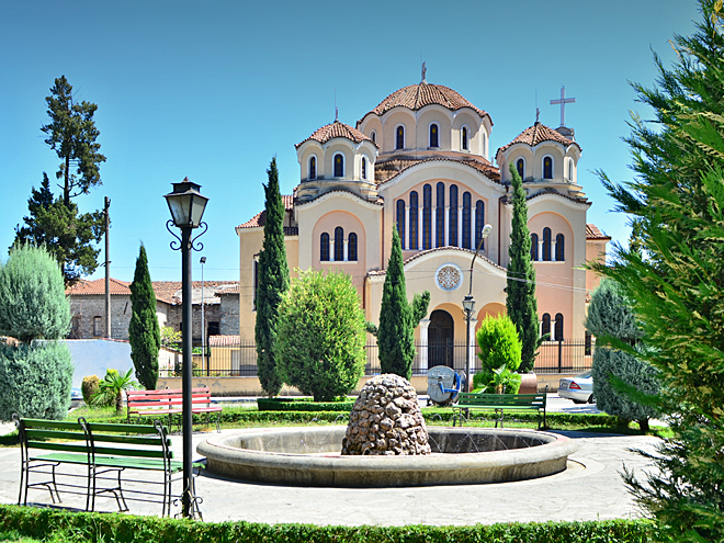 Ortodoxní katedrála ve městě Škodra