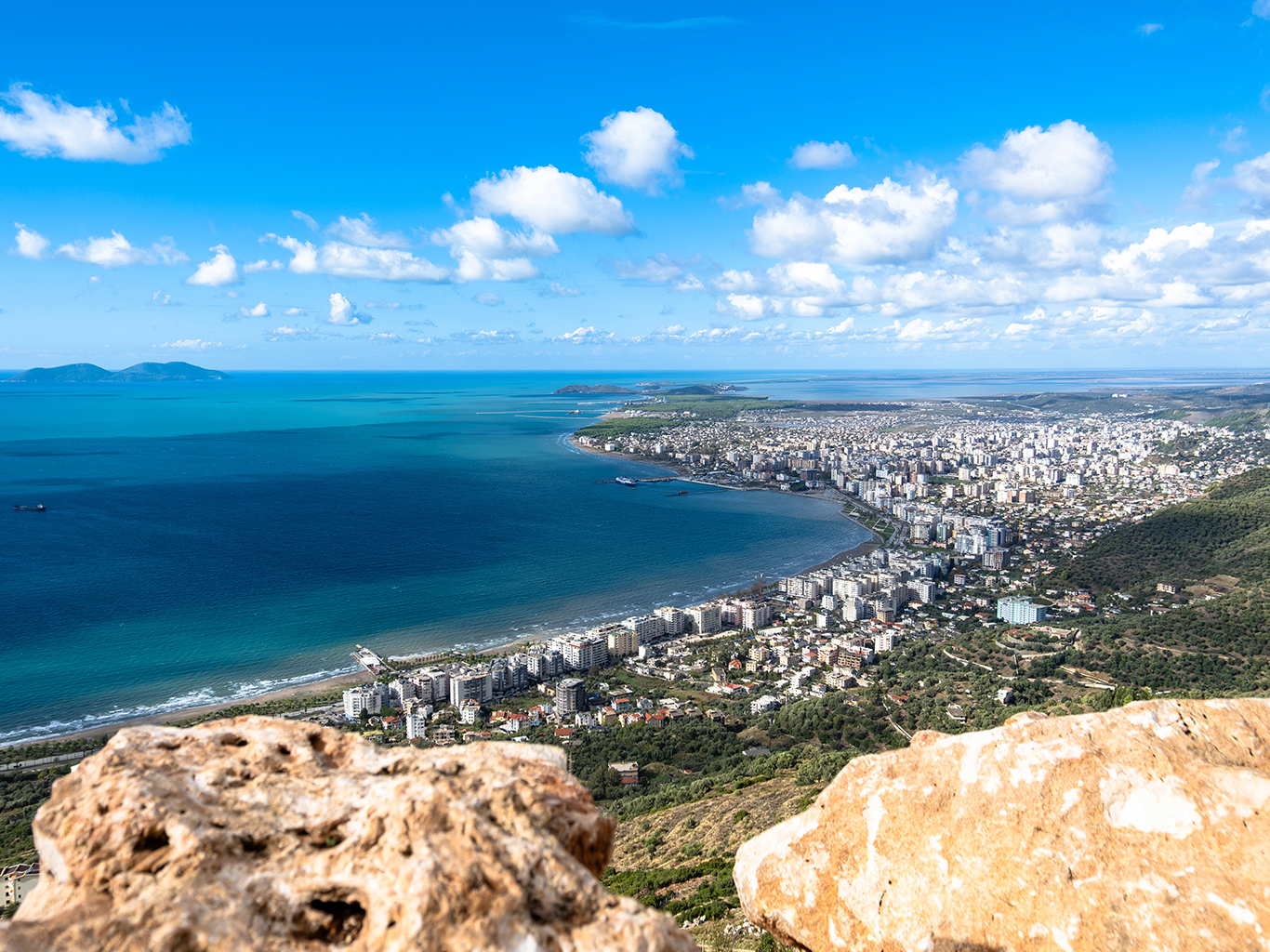 Město Vlorë patří k vyhlášeným albánským letoviskům