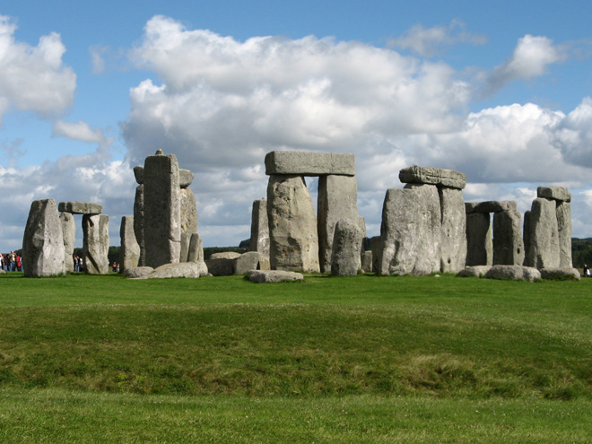 Nejznámější megalitická památka na světě Stonehenge