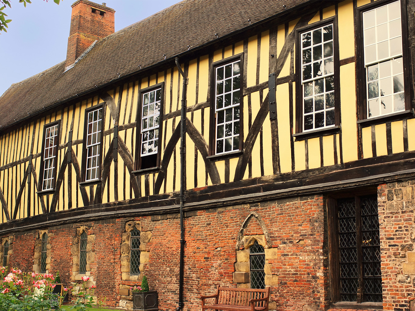 Hrázděný domek v Yorku