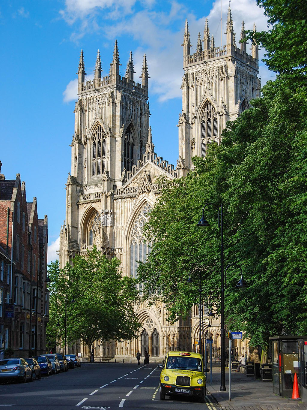 Gotická katedrála York Minster