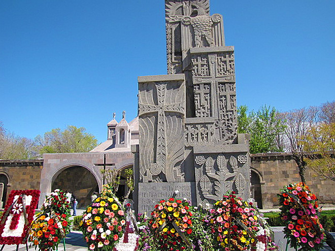 Památník obětem genocidy Arménů v letech 1915 až 1921