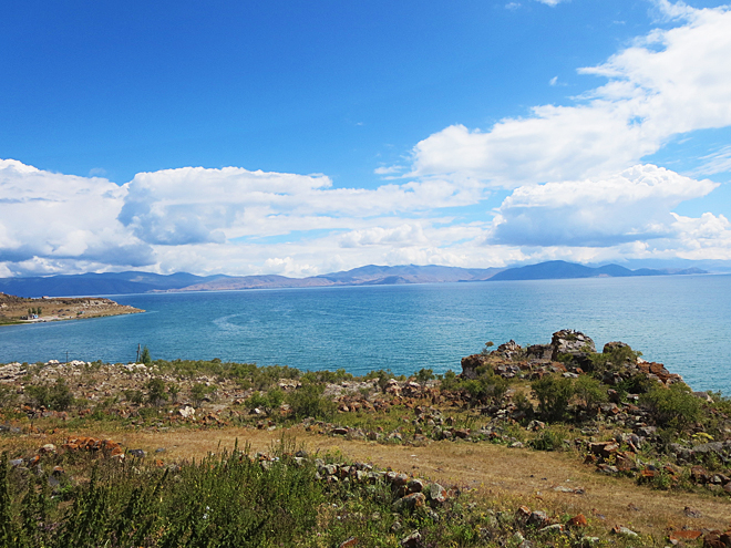 Největší arménské jezero Sevan