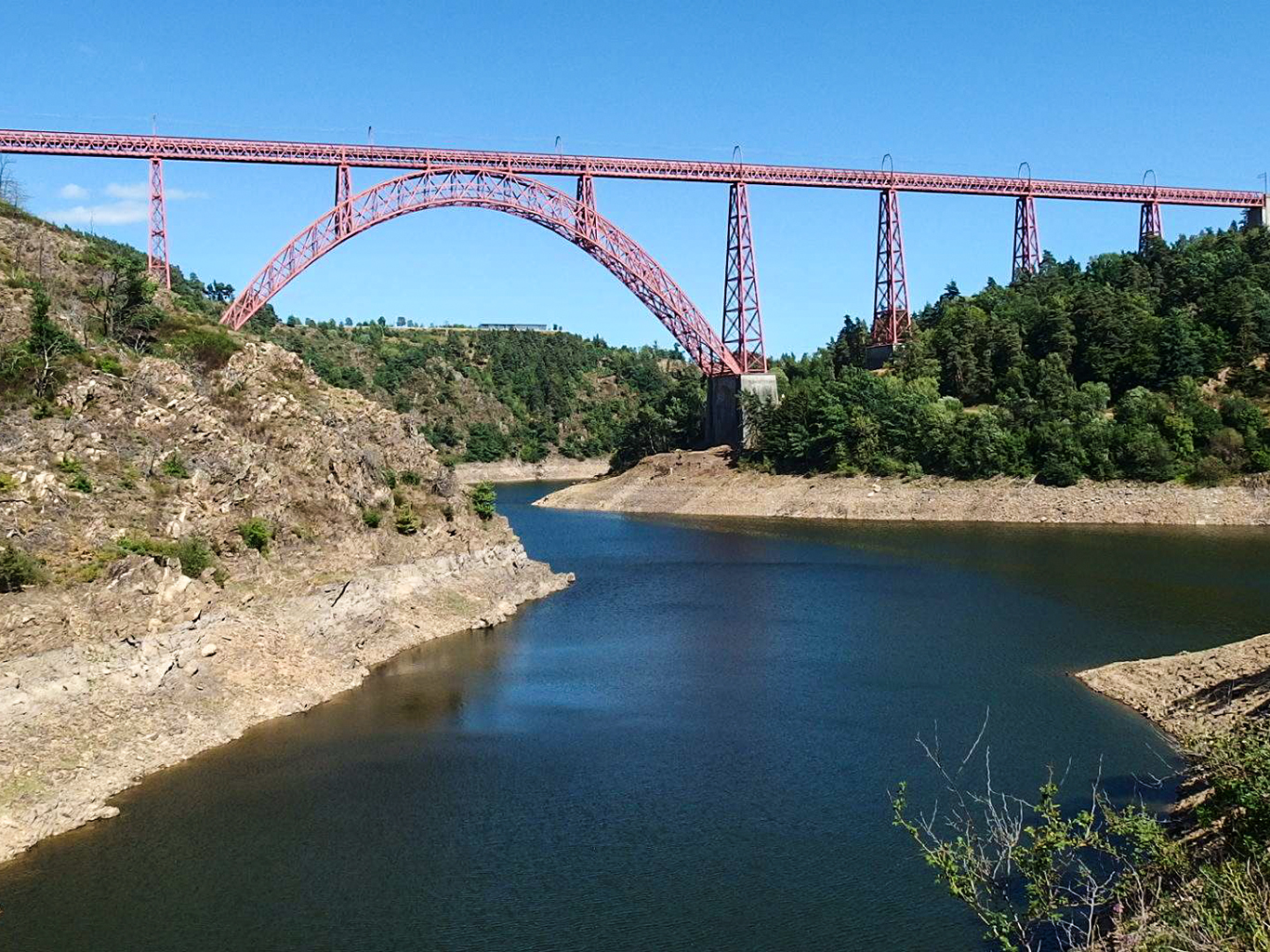 Viadukt Garabit - železniční most z dílny Gustava Eiffela
