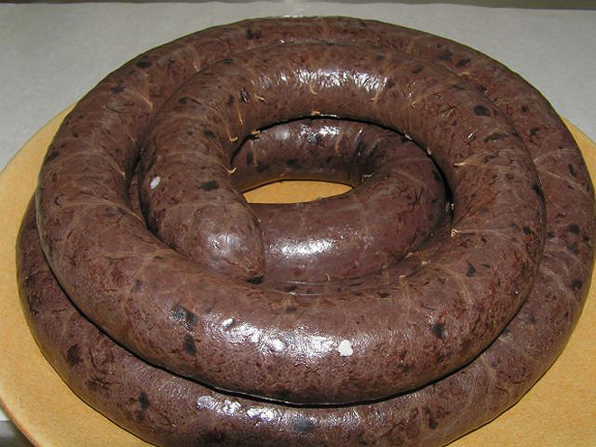 Boudin - belgická klobása