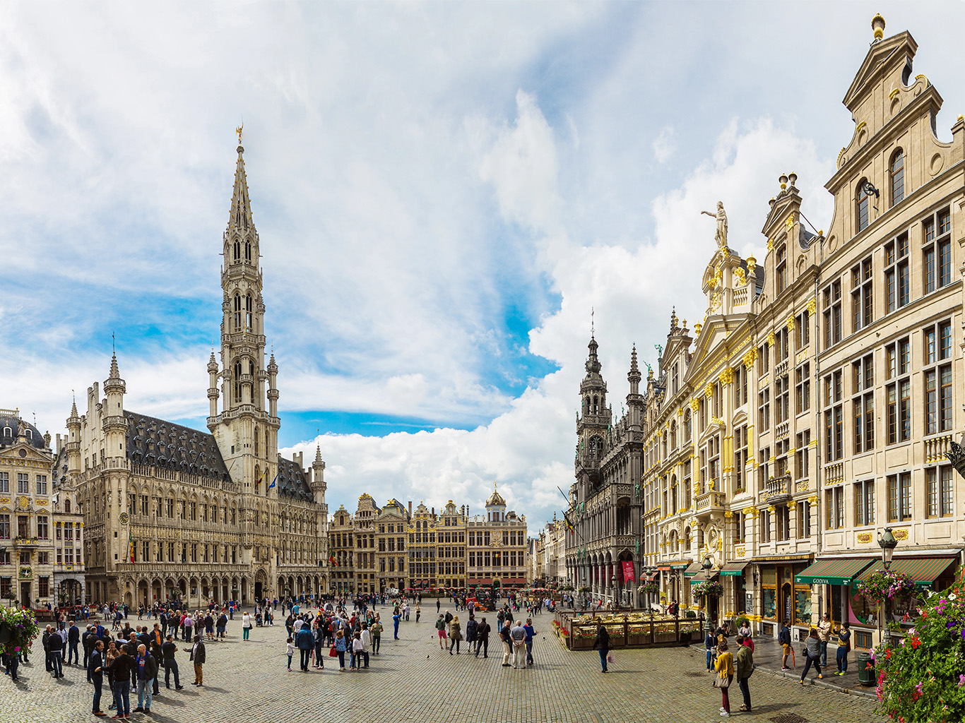 Náměstí Grand-Place tvoří srdce Bruselu