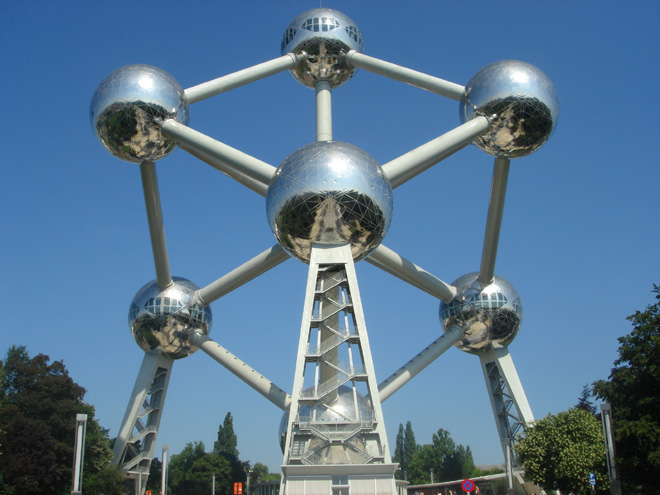 Atomium - symbol Bruselu