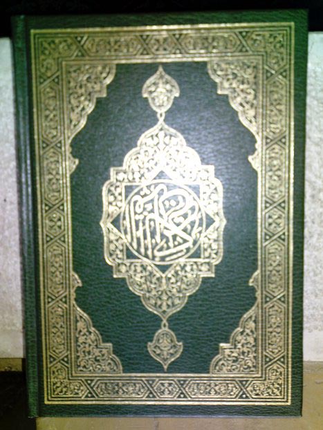 Pozlacené vydání Koránu