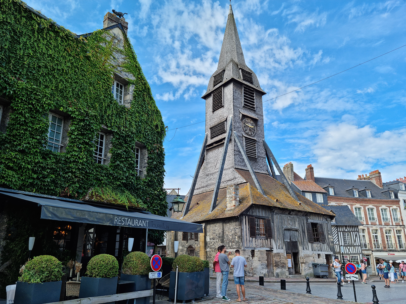 Kostel svaté Kateřiny ve městě Honfleur