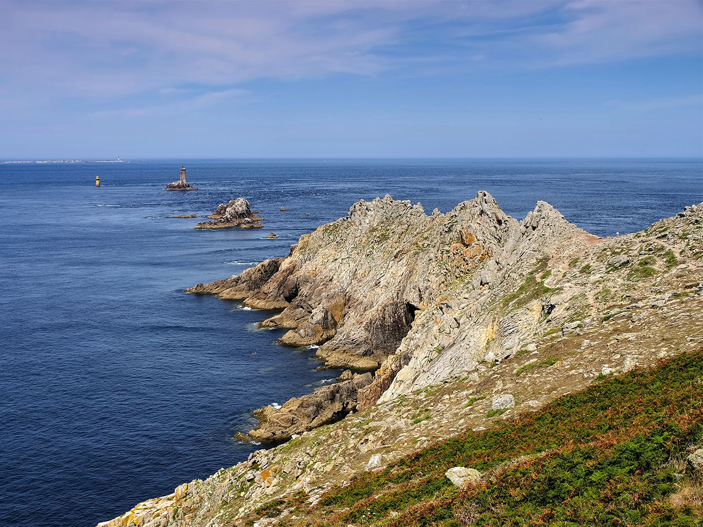 Pointe du Raz je dominantou bretaňského pobřeží