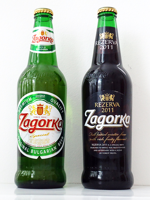 Jednou z oblíbených značek bulharského piva je Zagorka