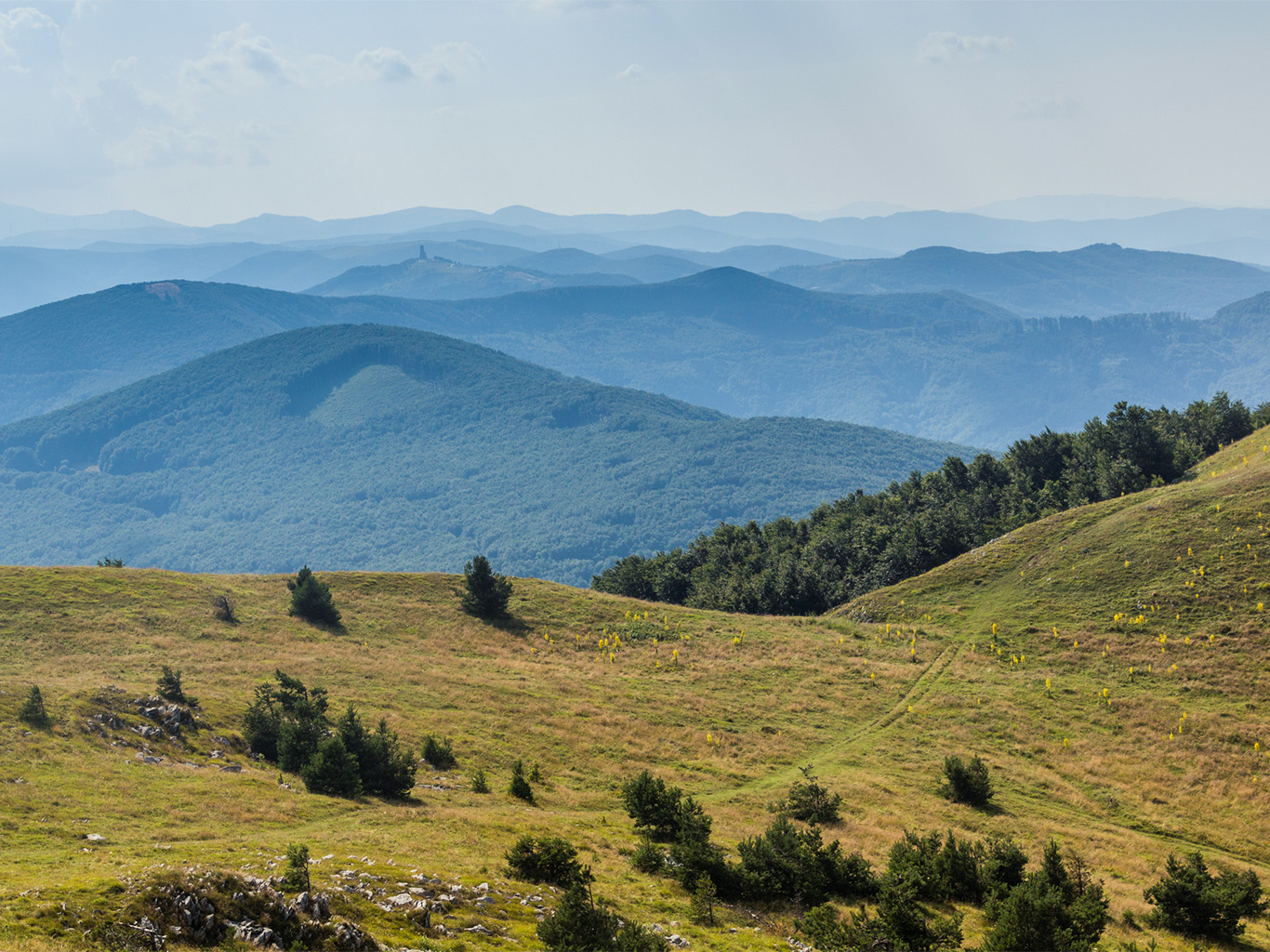 Hřeben pohoří Stara Planina