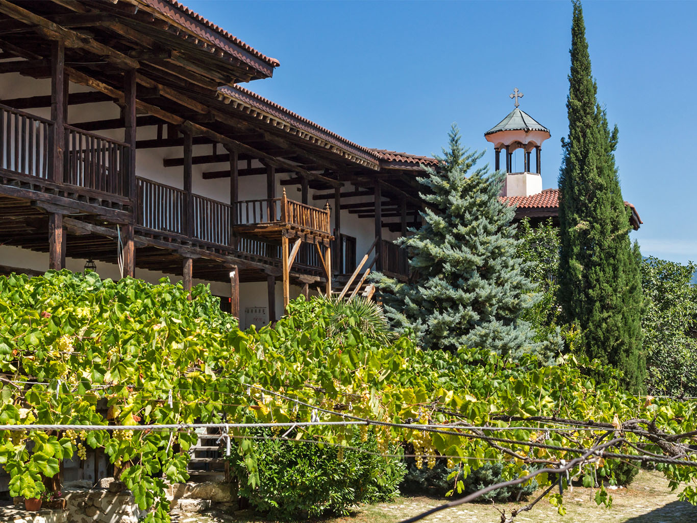 Klášterní zahrada Roženského monastýru
