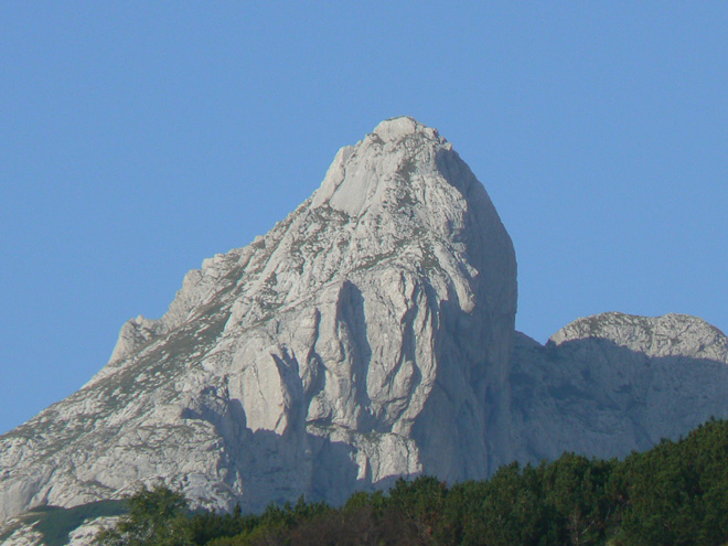 Bobotov kuk, nejvyšší hora pohoří Durmitor