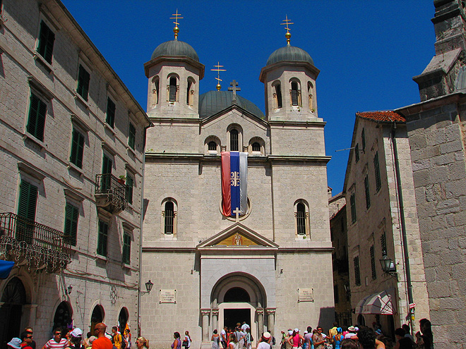 Románský kostel sv. Lukáše v Kotoru