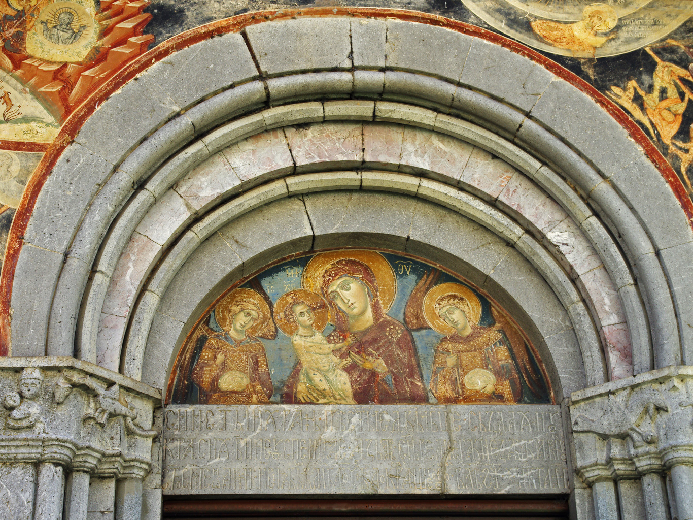 Pravoslavný monastýr Morača vyniká zachovalými freskami