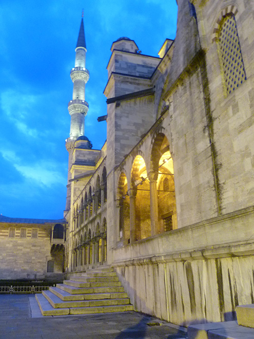 Modrá mešita nás vítá v Istanbulu
