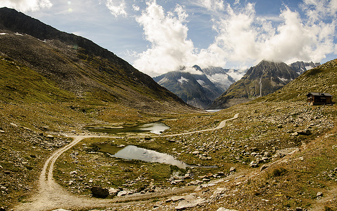 Z výstupu na Eggishorn