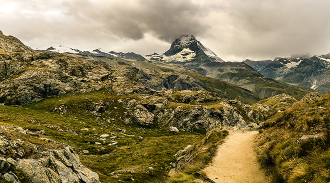 Výhled na Matterhorn
