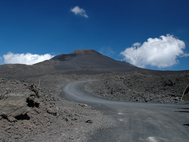 Pěší výstup na Etnu