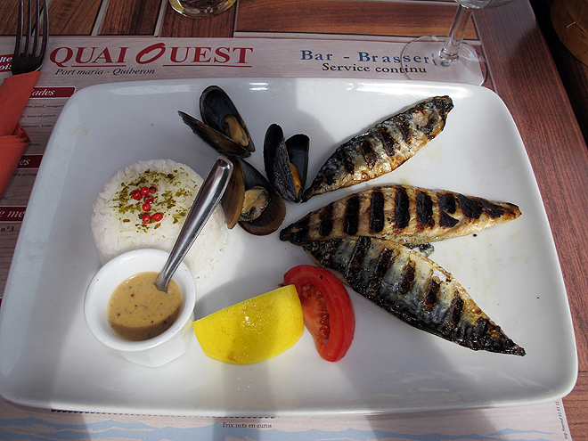 Ochutnávka bretaňské kuchyně - ryby, mořské plody a sýr