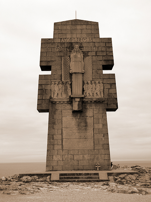 Památník padlých Bretonců během 2. světové války