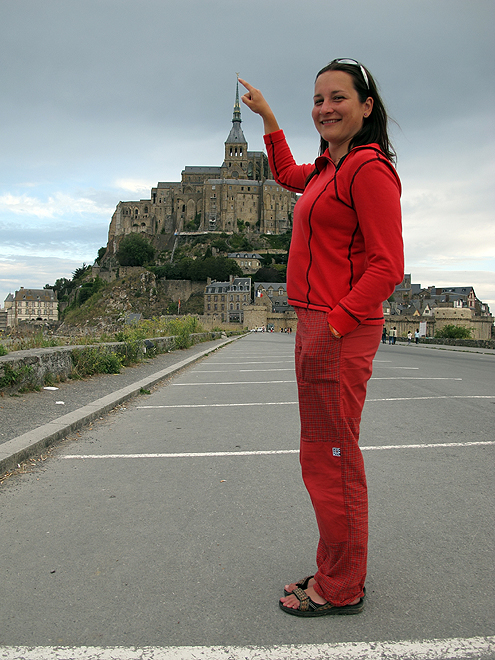 A jako třešnička - Mont Saint-Michel