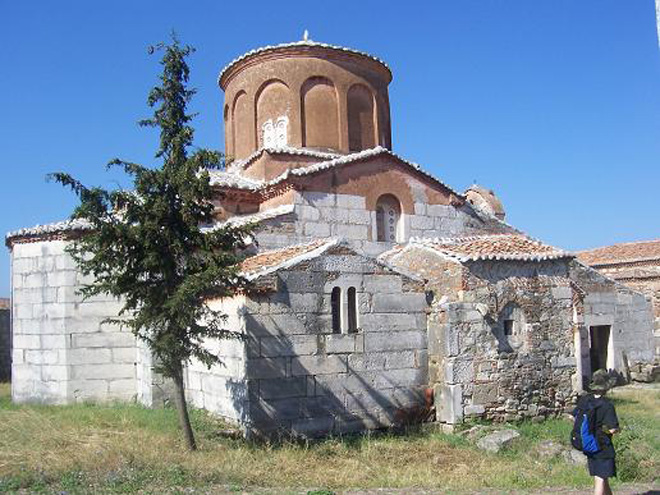 Apollonia – klášter u našeho tábořiště