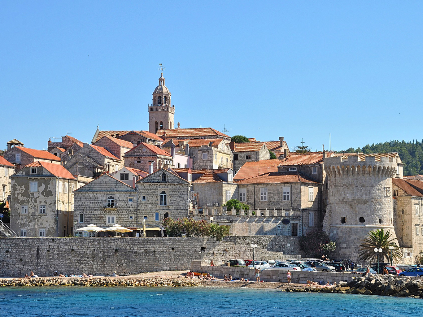 Korčula patří k nejzachovalejším středověkým středomořským městům 
